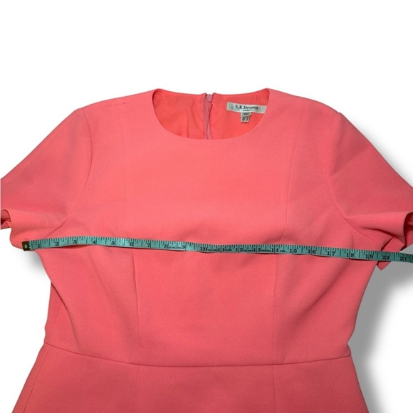 LK Bennett Pink Jolie Boxy Shift Dress w/Pockets Sz 10 EUC - Picture 6 of 9
